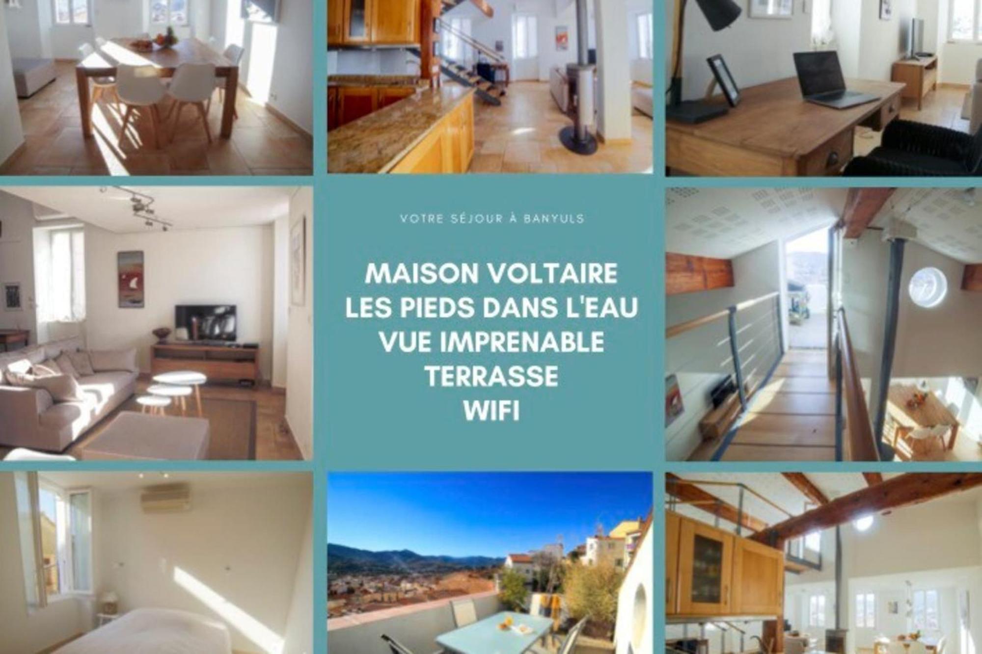 Superbe Maison d Architecte en plein coeur de Banyuls Ideal 6 personnes Extérieur photo